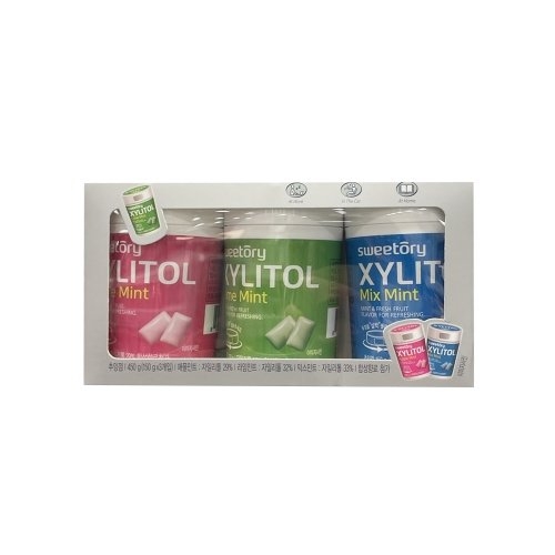 코스트코 SWEETORY 스위토리 자일리톨 껌 150G x 3