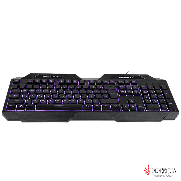 ���̿��ڸ��� BOSSWIZ K9 LED ���̹� Ű����