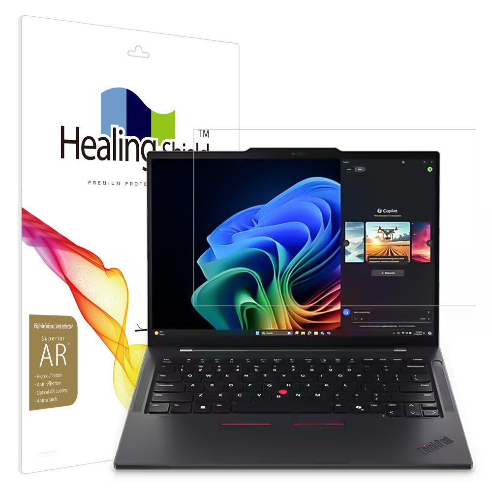 폰트리 힐링쉴드 레노버 씽크패드 T14s Gen6 스냅드래곤 X 고화질 AR 액정보호필름_이미지