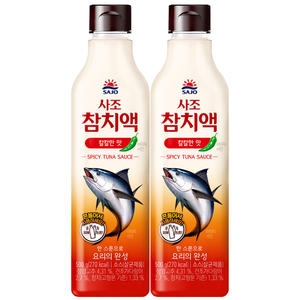 사조대림 참치액 칼칼한맛 500g (2개)_이미지