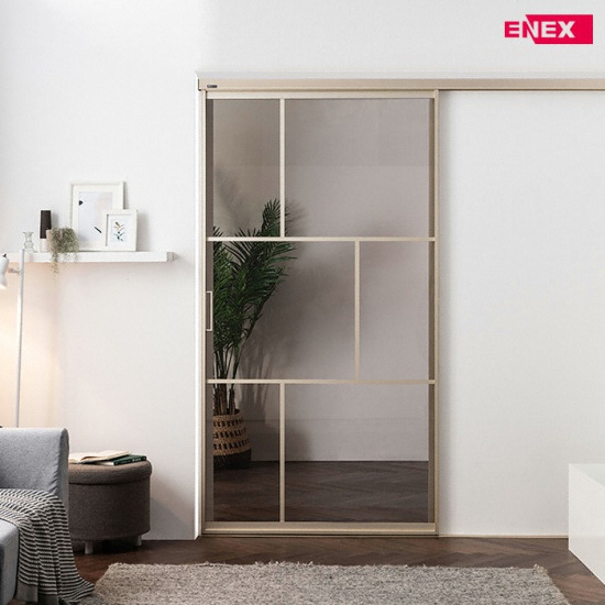 ENNEE 베니 샴페인골드 원슬라이딩 도어
