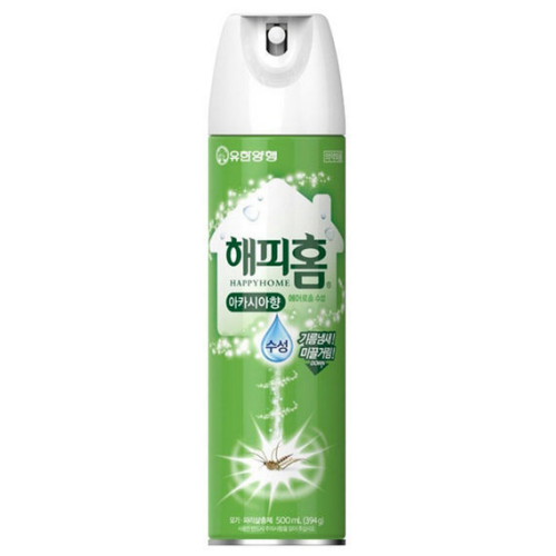 해피홈 에어로솔 수성 아카시아향 500ml (5개)_이미지