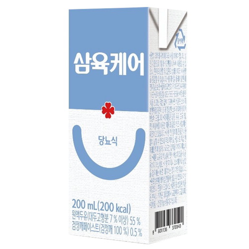 삼육식품 삼육케어 당뇨식 200ml (72개)