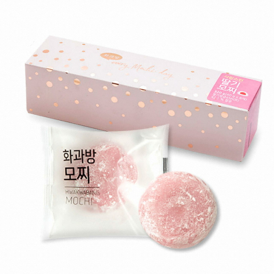대두식품 화과방 사랑스런 딸기모찌 8개입 320g (1개)_이미지