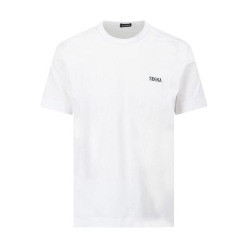 에르메네질도제냐 반팔 티셔츠 RE7360A5B760N00 White_이미지