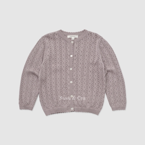 아브릴 스카시 니트가디건 바이올렛 025505FDA02VI