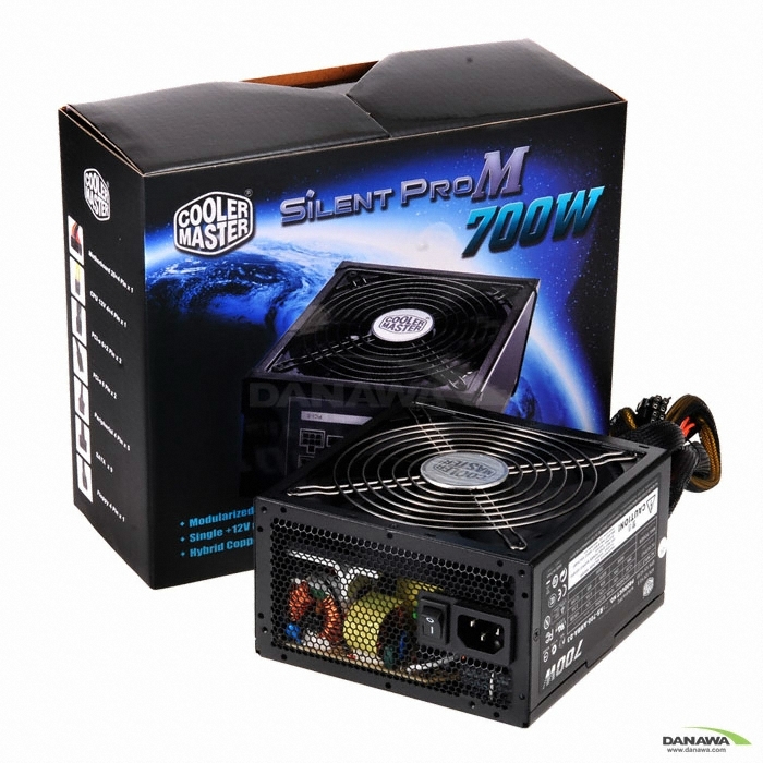 쿨러마스터 SiLENT PRO M 700W 80PLUS브론즈 대양케이스