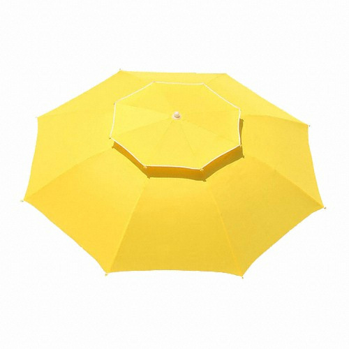 몬스터 빅 2단 팔각파라솔 꺾임형 240 (단품+받침대)_이미지