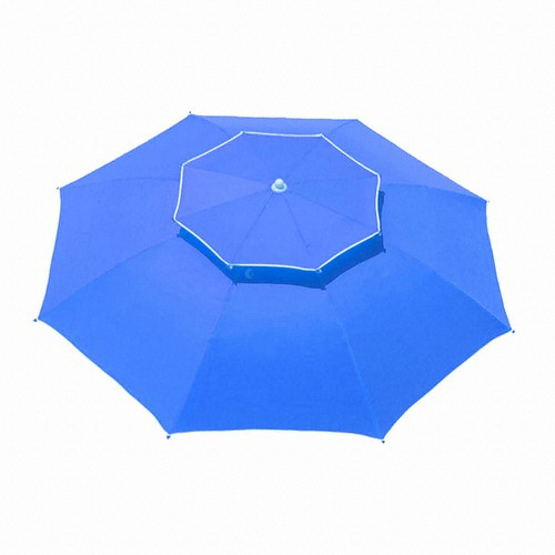 몬스터 빅 2단 팔각파라솔 꺾임형 240 (단품+받침대)_이미지