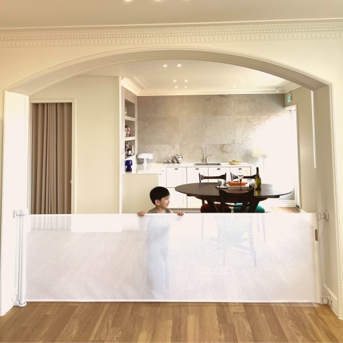 [불명] uddyu 어뜌 아기 안전문 유아 어린이 펜스 접이식 베이비 문 도어 울타리 화장실 ㄱ자 심플형_이미지