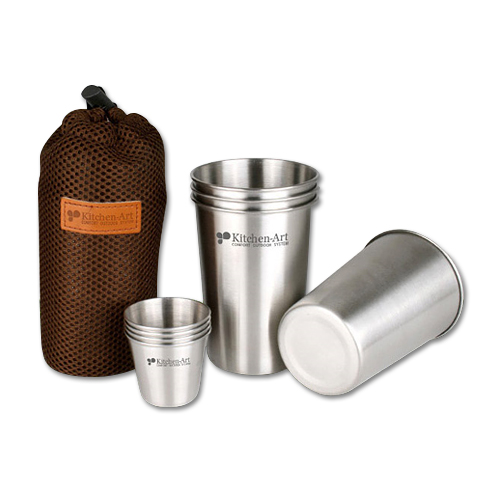 키친아트 엣지 캠핑컵 세트 8P