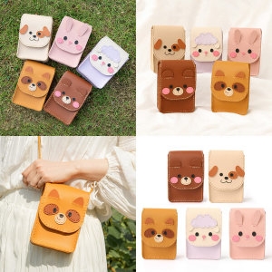 가죽 가방 만들기 세트 보조 크로스백 diy 공예 동물