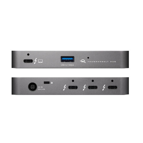 OWC Thunderbolt4 HUB (4��Ʈ/�����Ʈ4 Type C) �ؿܱ���