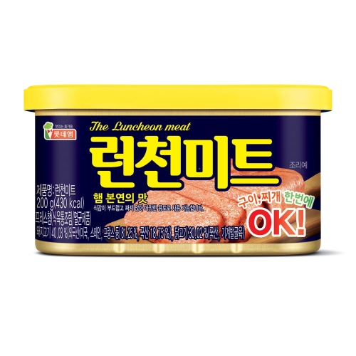 롯데햄 롯데 런천미트 200g (48개)