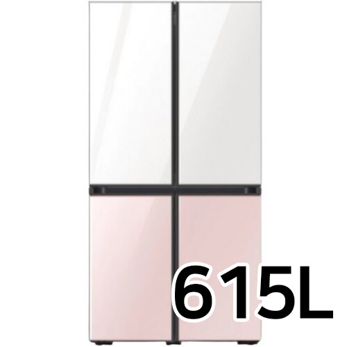 삼성전자 비스포크 글램 RF60C9013 (화이트+핑크)