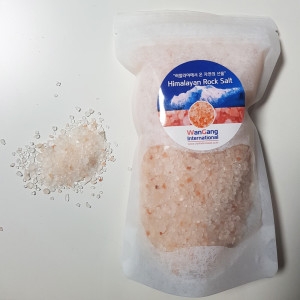 히말라야 식용암염 크리스탈 핑크솔트 굵은입자 500g