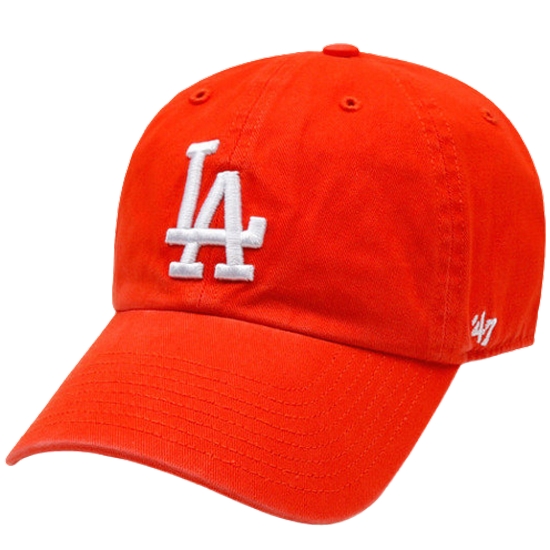 47브랜드 BIG LA 다저스 볼캡 B-RGW12GWS (THA, 오렌지)_이미지