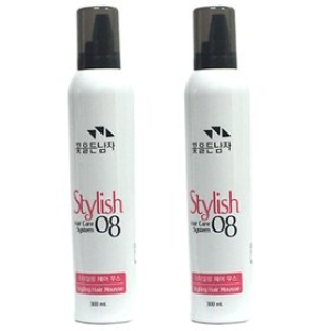 코스모스 스타일링 헤어 무스 300ml (2개)_이미지