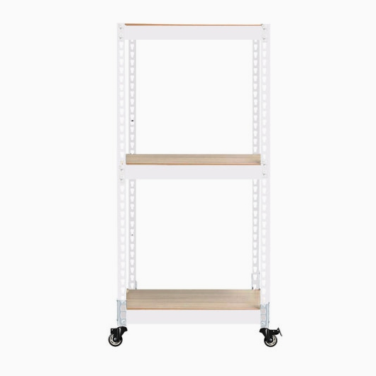 영진산업 스피드랙 우레탄바퀴 3단 이동식 선반 700x300 (180cm(높이))