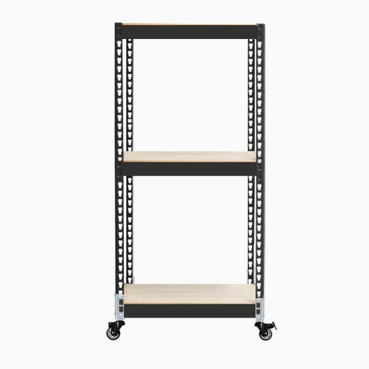 스피드랙 우레탄바퀴 3단 이동식 선반 700x300 (180cm(높이))_이미지