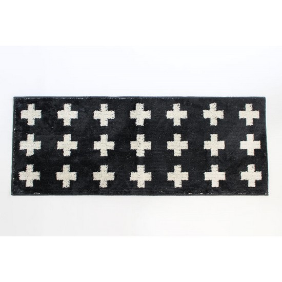 홈앳 노르딕 크로스 주방매트 (120x45cm)_이미지
