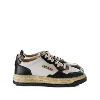 x Autry leather panelled platform sneakers AVLMMMY3 TP44