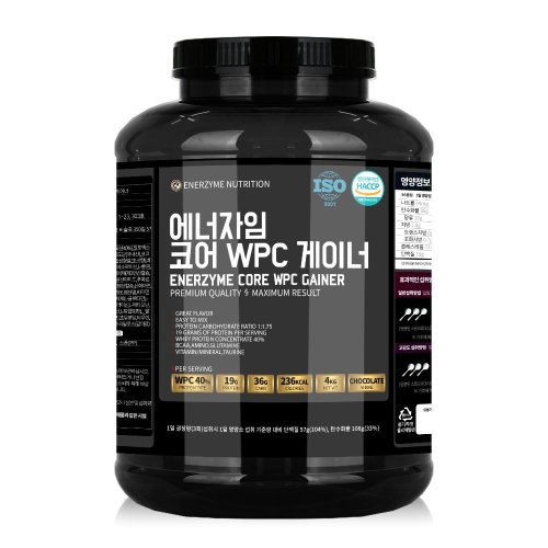 헬스빌 에너자임 코어 WPC 게이너 4kg 1