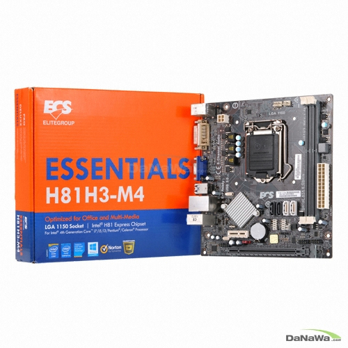 ECS ESSENTIALS H81H3-M4 (�߰�)