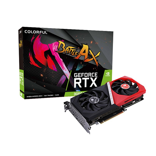 COLORFUL 지포스 RTX 3060 Ti 토마호크 DUO D6 8GB LHR_이미지