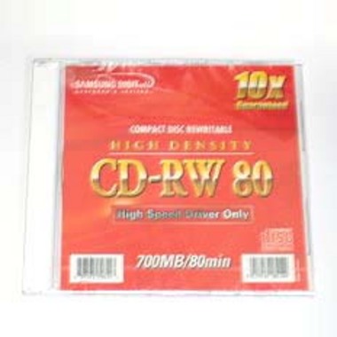 삼성전자 CD-RW 700MB 10x 쥬얼 (1장)_이미지