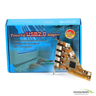 위즈플랫 새로텍 UHA-541 USB2.0 PCI_이미지