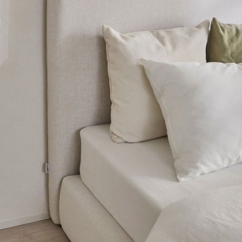 휴먼앤퍼니처 포그 아쿠아텍스 패브릭 평상형 호텔 침대 SS (본넬스프링)_이미지