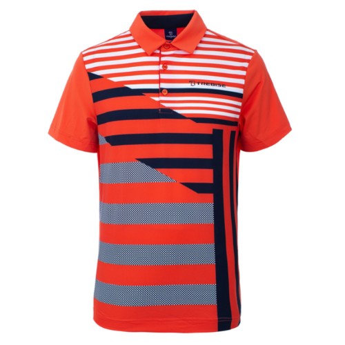 트레비스 스트라이프 반팔 카라 티셔츠 TBGMTS61M