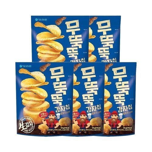 무뚝뚝감자칩 통후추소금맛 106g