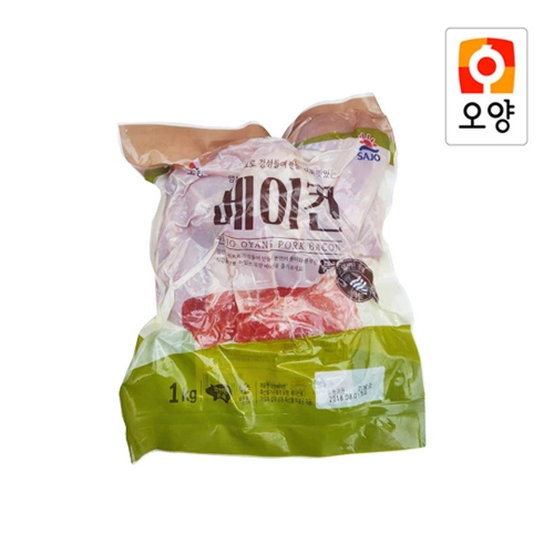 사조오양 베이컨 파지 1kg (1개)_이미지