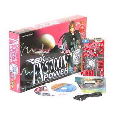 Rextech GeForceFX 5700V Rextech Power 128MB