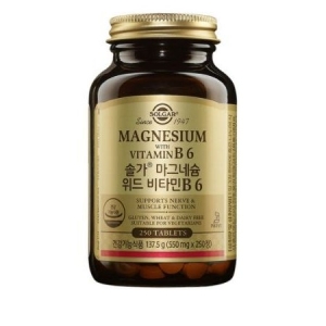 솔가 마그네슘 위드 비타민 B6 250캡슐이미지입니다. 누르면 해당 게시물로 새창이동합니다.
