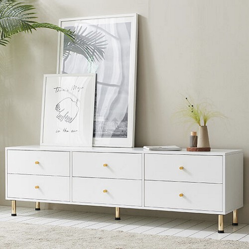 파로마 이즈 메이 2단 서랍 거실장 1600