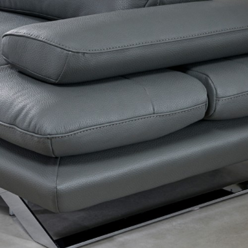 디쟈트 크로이 코너 천연가죽 소파 4인용_이미지