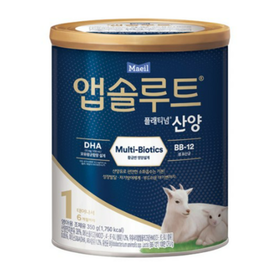 매일유업 앱솔루트 플래티넘 산양 1단계 350g (3개)