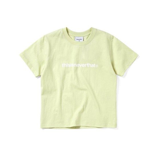  디스이즈네버댓 THISISNEVERTHAT T-Logo W Tee Yellow Green TN250TTSST02YGR 351326
