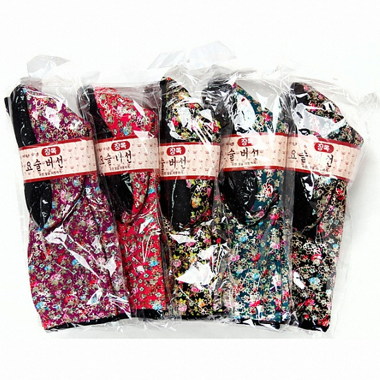 크로바 기모 지압 장목 요술 버선 SCK788 (1켤레)_이미지