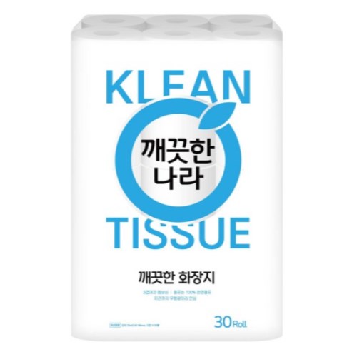 깨끗한 화장지 25m (30롤)