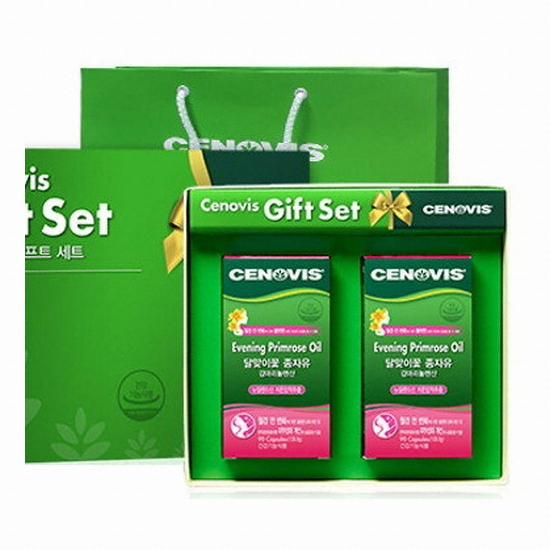 세노비스  달맞이꽃 종자유 90캡슐 2개입 기프트 세트 (1개)