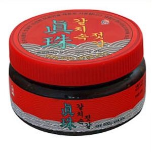 진주식품 제주 진주젓갈 갈치속젓 500g (1개)