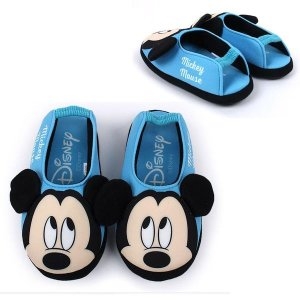 미키마우스 입체 고무 덧신 캐릭터 실내화 유아 아동 W7E2F61