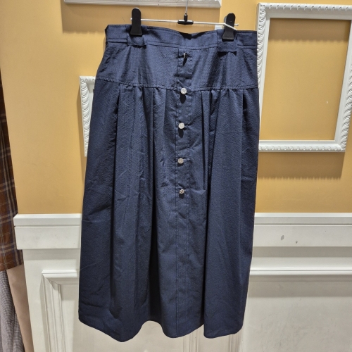 BCBG 가을24 사운즈 린넨 스커트 B4C7S205