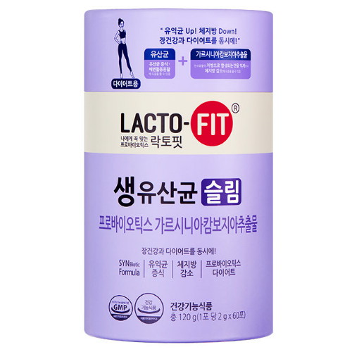 락토핏 생유산균 슬림 60포 (2개)_이미지