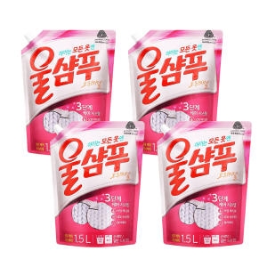 울샴푸 오리지널 리필 1.5L (4개)_이미지