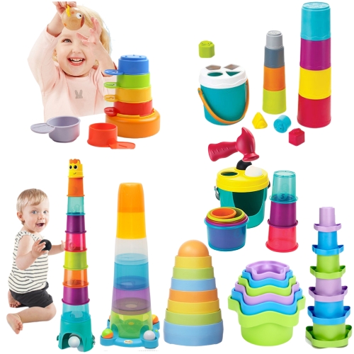 플레이그로 Playgro 악어 컵쌓기 유아 장난감 완구_이미지